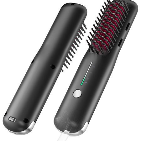 NOVUS NV560 IONIC CORDLESS RECHARGEABLE HOT BRUSH